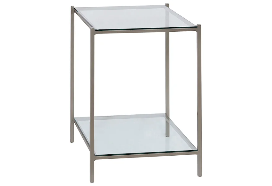 Linville End Table by Bassett at Esprit Decor Home Furnishings
